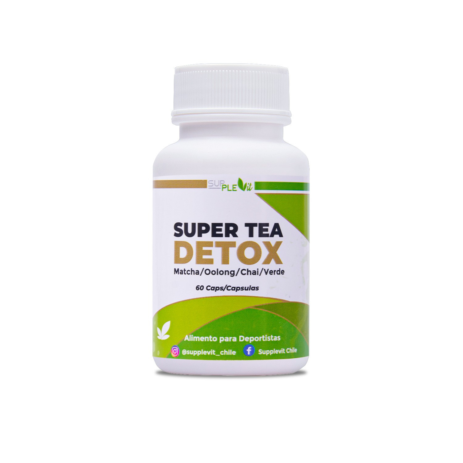 Supplevit SUPER TEA DETOX 60 CAPSULAS